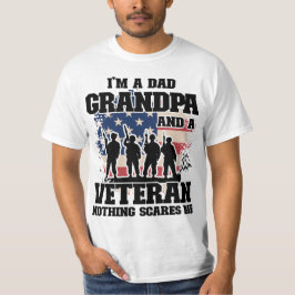 Ich bin ein Opa-Vater und ein Veteran, dem nichts T-Shirt