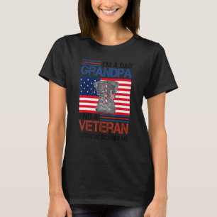 Ich bin ein Opa-Vater und ein Veteran, dem nichts  T-Shirt