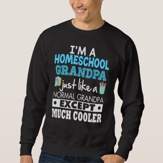 Ich bin ein Oper für die Schule, genau wie normal, Sweatshirt (Vorderseite)