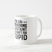 Ich bin ein Operationsassistent, aber ich kann kei Kaffeetasse (VorderseiteRechts)