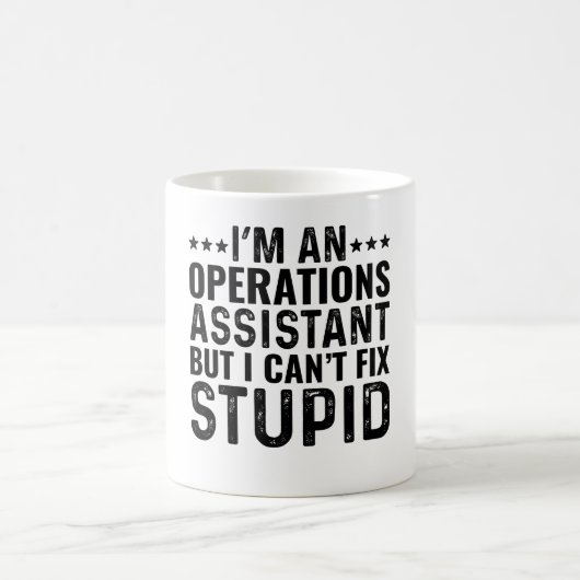 Ich bin ein Operationsassistent, aber ich kann kei Kaffeetasse (Mittel)