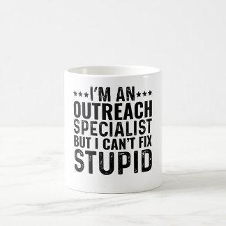 Ich bin ein Outreach-Spezialist, aber ich kann kei Kaffeetasse