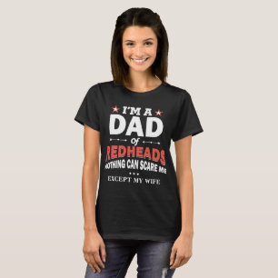 Ich bin ein Papa der Rotkopfnickerei kann mich ers T-Shirt