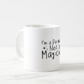 Ich bin ein Paralegal, kein Magier Kaffeetasse (Vorderseite Links)