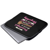 Ich bin ein Paralegal Laptopschutzhülle (Vorne Knopf)