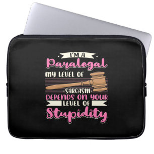 Ich bin ein Paralegal Laptopschutzhülle