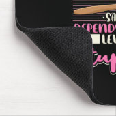 Ich bin ein Paralegal Mousepad (Ecke)