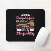 Ich bin ein Paralegal Mousepad (Mit Mouse)