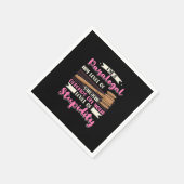 Ich bin ein Paralegal Serviette (Ecke)