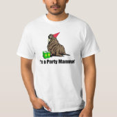 Ich bin ein Party-Säugetier T-Shirt (Vorderseite)