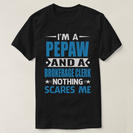 Ich bin ein PEPAW und ein Maklerangestellter nicht T-Shirt (Design vorne)