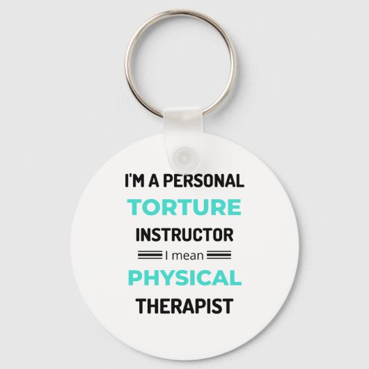Ich bin ein Personal Torture Instructor, ich bin G Schlüsselanhänger (Vorderseite)
