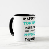 Ich bin ein Personal Torture Instructor, ich bin G Tasse (Vorderseite Links)
