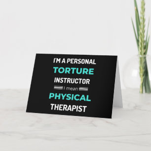 Ich bin ein Personal Torture Instructor, ich Gemei Karte