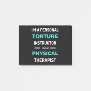 Ich bin ein Personal Torture Instructor, ich Gemei Post-it Klebezettel