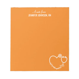 Ich bin ein Personalisierter Name Elegant des Kran Notizblock