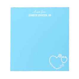 Ich bin ein Personalisierter Name Elegant des Kran Notizblock