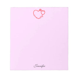 Ich bin ein Personalisierter Name für das Krankenb Notizblock