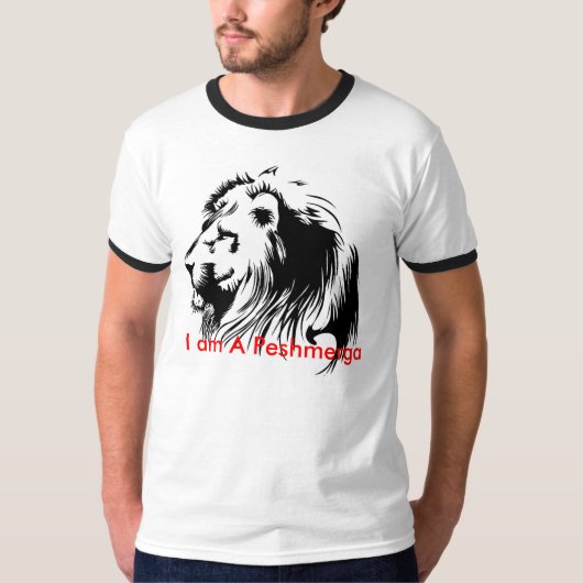Ich bin ein peshmerga T-Shirt (Vorderseite)