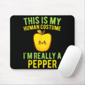 Ich bin ein Pfeffer-Kleinkind Kinder Lustig Kawaii Mousepad (Mit Mouse)