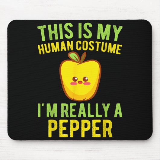 Ich bin ein Pfeffer-Kleinkind Kinder Lustig Kawaii Mousepad (Vorne)