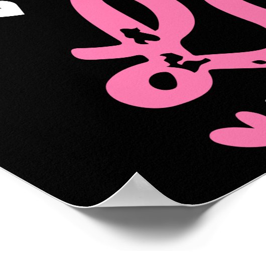 Ich bin ein Pferdemädchen, das leicht zu Liebe ist Poster (Ecke)