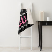 Ich bin ein Pferdemädchen, das leicht zu Liebe ist Sherpadecke (Beispiel)