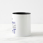 ICH BIN EIN PHD-STUDENT TASSE (Zentrum)