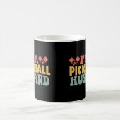 Ich bin ein Pickleball-Mann Kaffeetasse (Mittel)