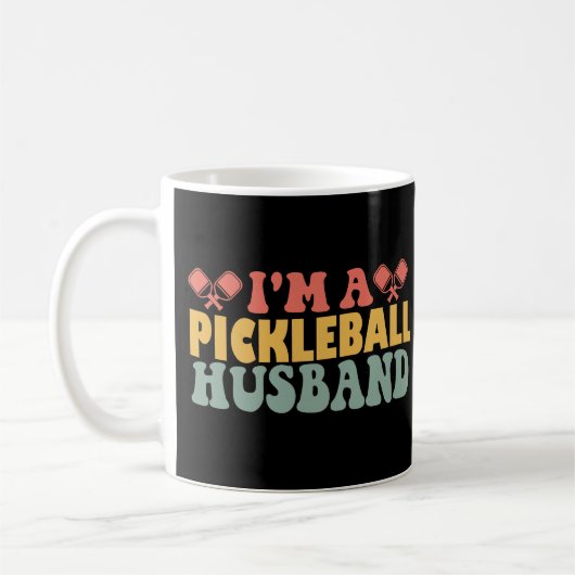 Ich bin ein Pickleball-Mann Kaffeetasse (Links)