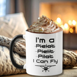 Ich bin ein Pielat Pielit Pilat, ich kann fliegen, Tasse