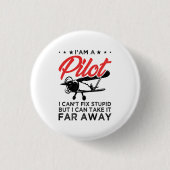 Ich bin ein Pilot, den ich nicht reparieren kann, Button (Vorderseite)