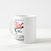 Ich bin ein Pilot, den ich nicht reparieren kann, Kaffeetasse (Vorderseite Links)