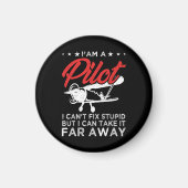 Ich bin ein Pilot, den ich nicht reparieren kann, Magnet (Vorne)