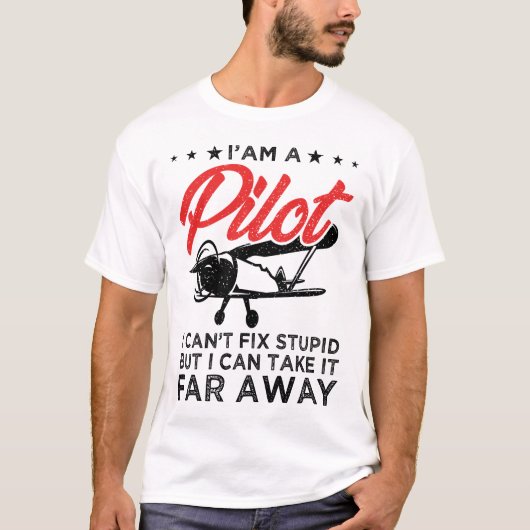 Ich bin ein Pilot, den ich nicht reparieren kann,  T-Shirt (Vorderseite)