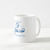 ICH BIN EIN PILOT KAFFEETASSE (VorderseiteRechts)