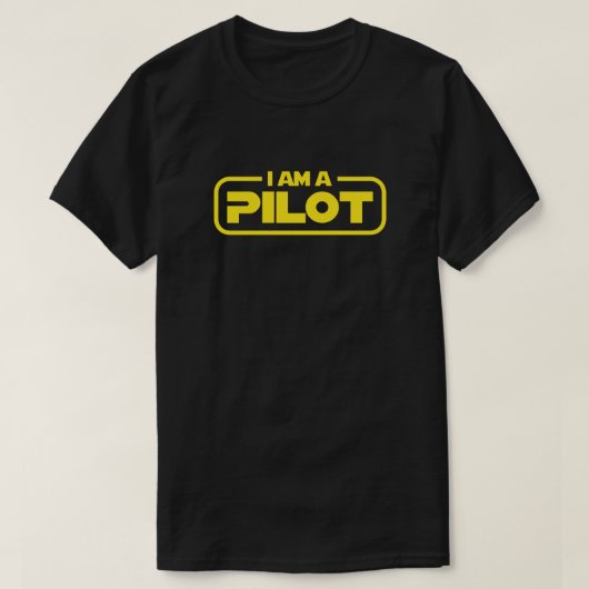ICH BIN EIN PILOT T-Shirt (Design vorne)