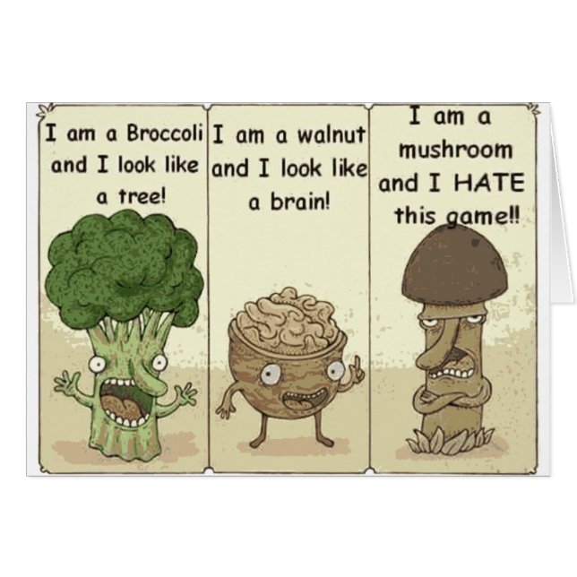 Ich bin ein Pilz (Vorderseite (Horizontal))