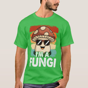 Ich bin ein Pilz Spaß Pilze Spaß Typ Wortspiel Bio T-Shirt