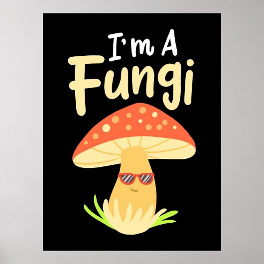 Ich bin ein Pilzschauer Poster (Vorne)