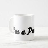Ich bin ein Pinner! Kaffeetasse (Vorderseite Links)