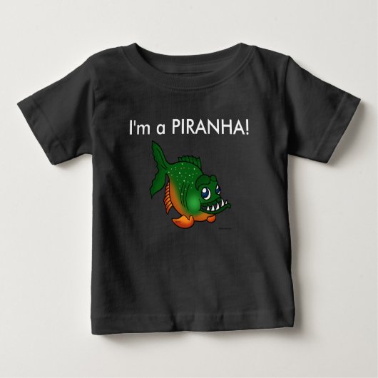 Ich bin ein PiranhakindT - Shirt (Vorderseite)