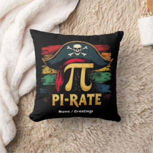 Ich bin ein Pirat Pi-Tag Ein lustiges Mathe-Abente Kissen