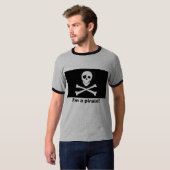 Ich bin ein Pirat! T-Shirt (Vorne ganz)