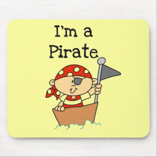 Ich bin ein Pirat T-Shirts und Geschenke Mousepad