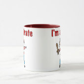 Ich bin ein Pirat Tasse (Zentrum)