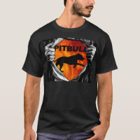 Ich bin ein Pitbull innerhalb T-Shirt großen