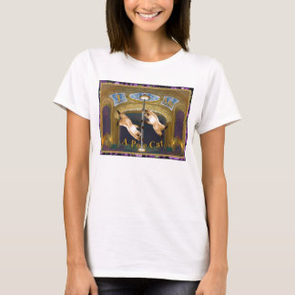 Ich bin ein Pole-Katzen-T - Shirt