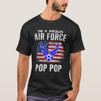 Ich bin ein Pop der Luftwaffe mit amerikanischer F T-Shirt