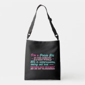 Ich bin ein Potsie Girl Tragetaschen Mit Langen Trägern (Rückseite)